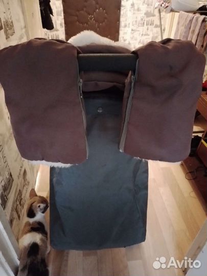 Детские санки коляска ника