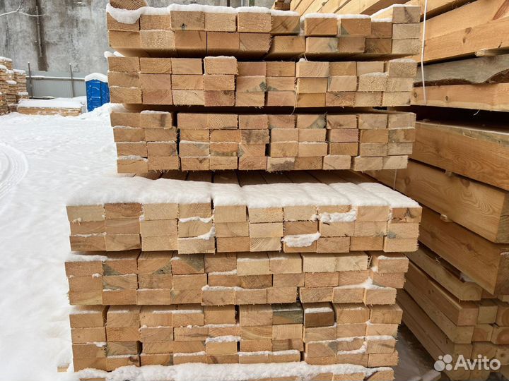 Доска обрезная, брус, пиломатериал