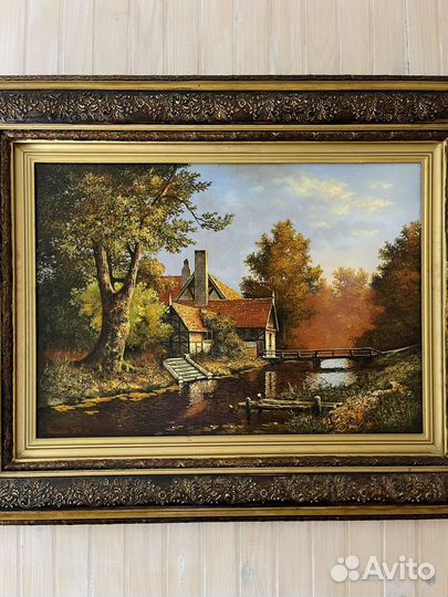 Картина маслом на холсте Алексеев