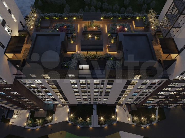 2-к. квартира, 82,2 м², 4/16 эт.