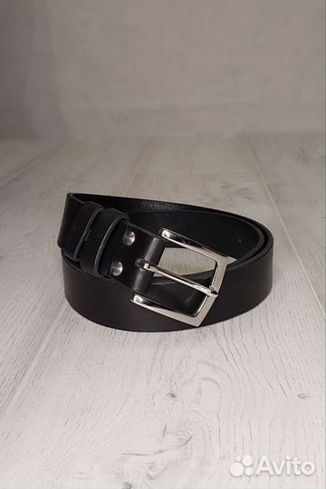 Мужской кожаный ремень ручной работы