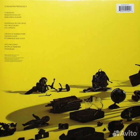 Виниловая пластинка Universal US Metallica - 72 Se
