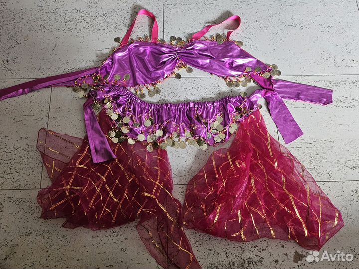 Костюм для восточных танцев детский