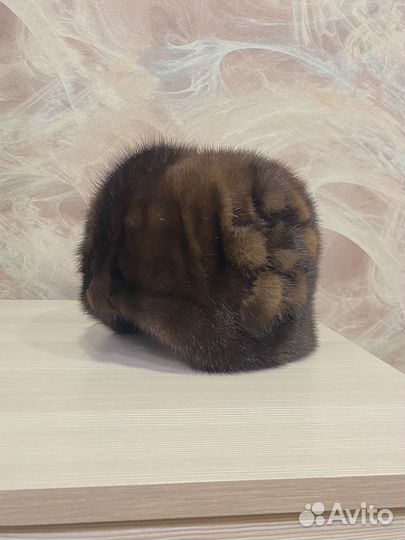 Шапка норковая женская новая