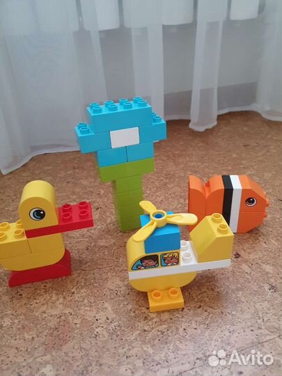 Lego duplo мои первые кубики