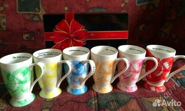 Кружка набор 6 шт Мэри Кэй