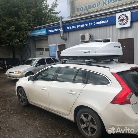 Багажник бокс volvo v60