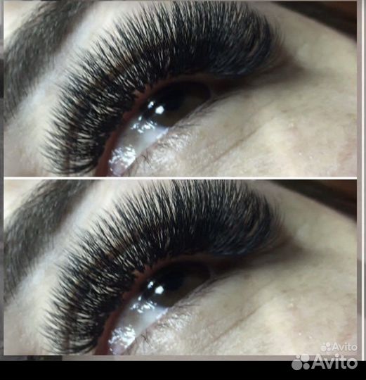 Наращивание ресниц на дому