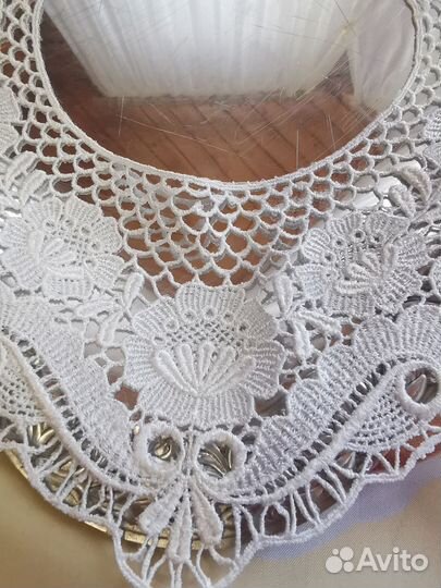 Кружевной шикарный воротник