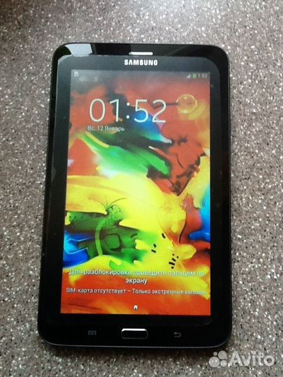 С 3-GSim Интернет samsung Tab3 lite SM-T111 8GB
