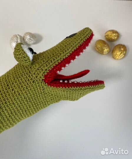 Логопедическая игрушка варежка