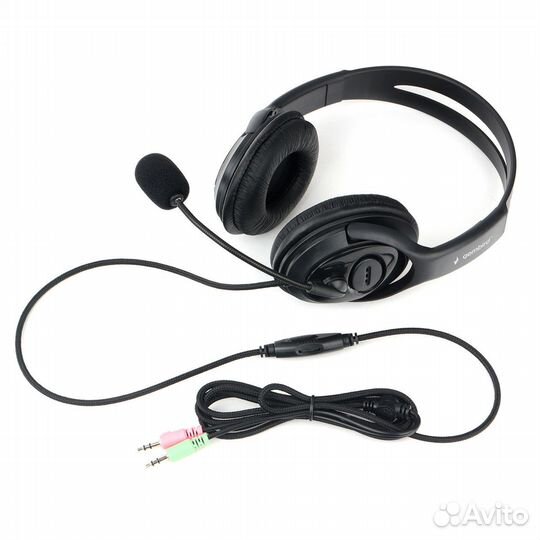 Гарнитура стерео Gembird MHS-786 черный регулятор