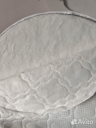 Матрас в круглую кроватку