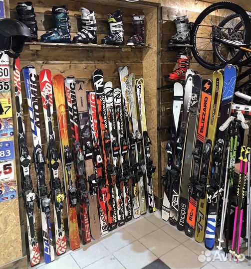 Аренда горных лыж