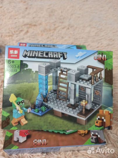 Конструктор майнкрафт новый