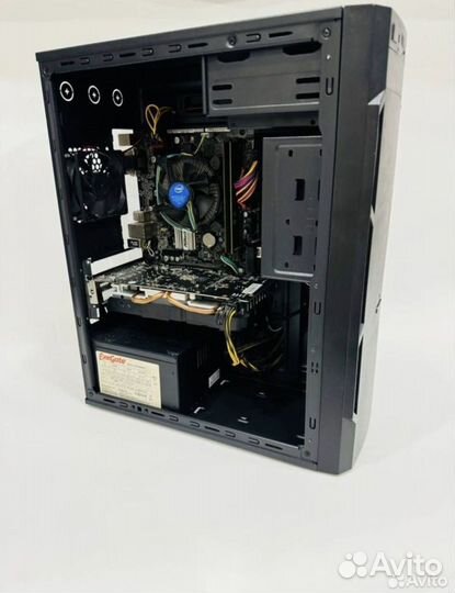 Игровой пк i3/rx 580 8gb/16ram ddr4/ssd