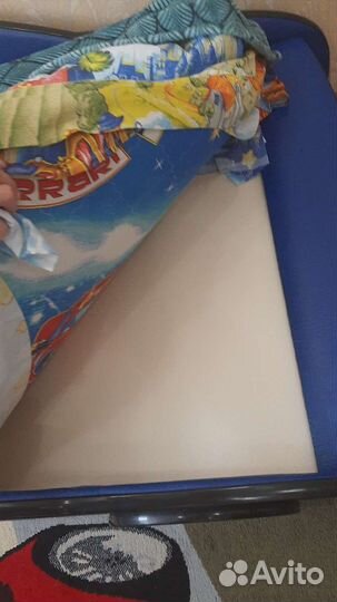 Детская кровать машина бу с матрасом