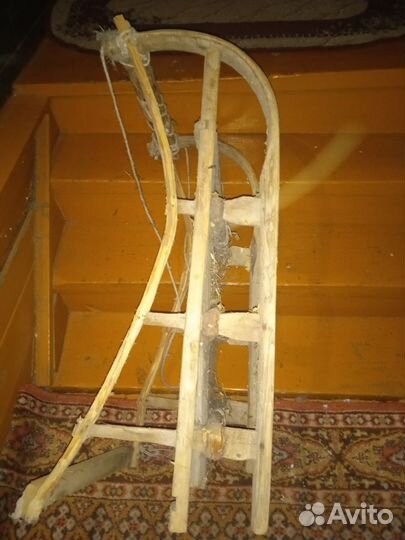 Сани деревяные