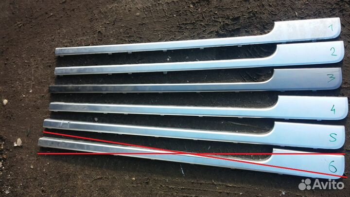 Range Rover 2013-2017 L405 молдинг на дверь