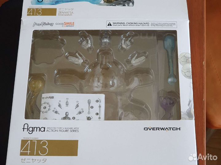 Фигурка Good Smile 413 figma Zenyatta Дзенъятта OW