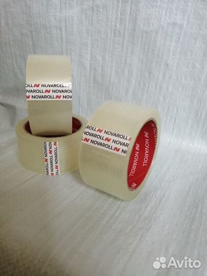 Скотч Прозрачный, желтый (хуанхэ) стрейч первичка