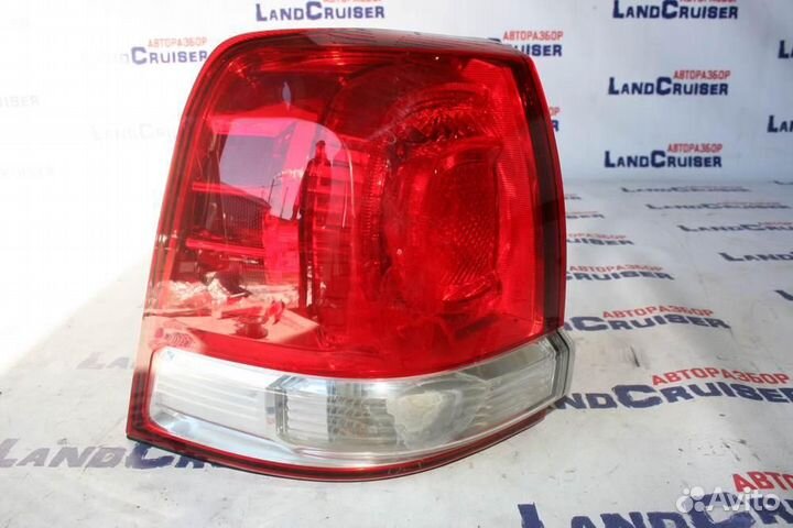 Фонарь задний наружный левый для Toyota Land Cruiser 2007