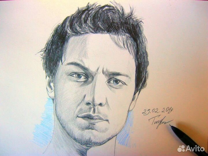 Портреты знаменитостей карандашом