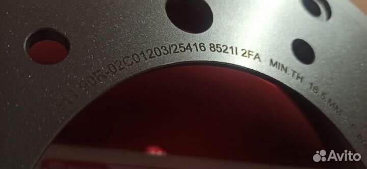 Диск тормозной Brembo Toyota Land Cruiser 200