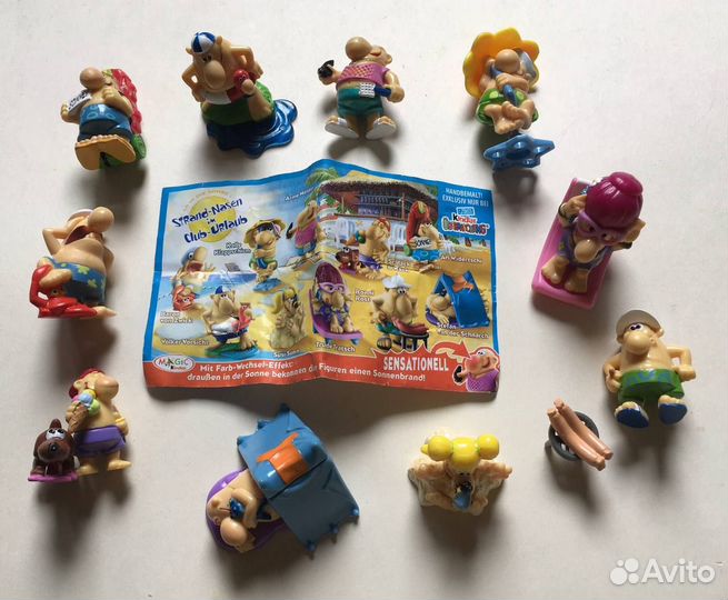 Kinder Surprise Игрушки Киндеры 90-х Полные Серии