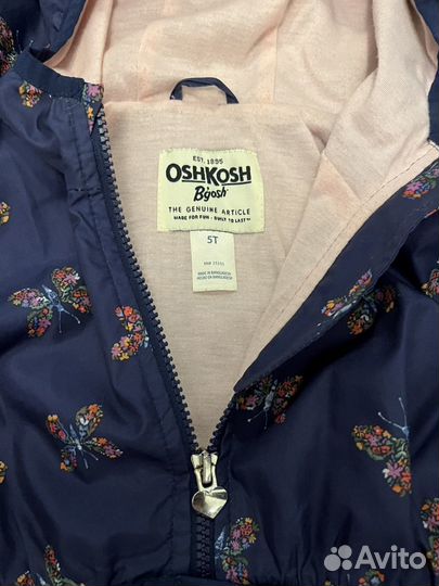 Куртка ветровка oshkosh 5t 110-116