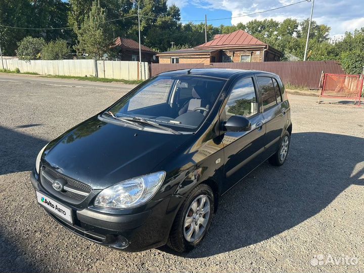 Hyundai Getz 1.4 AT, 2009, битый, 134 485 км