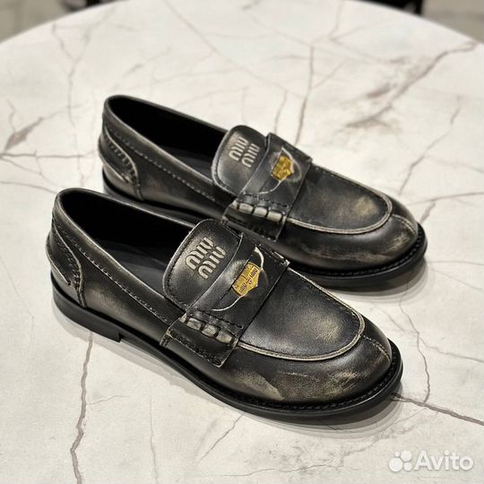 Лоферы Miu Miu