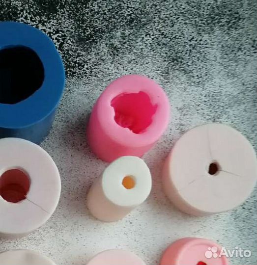 Силиконовые формы для мыла цветы 8 марта женские