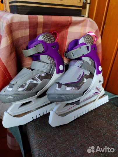 Коньки Fit 3 детские oxelo раздвижные