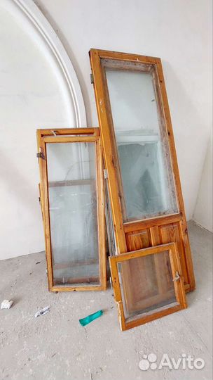 Деревянные окна и двери