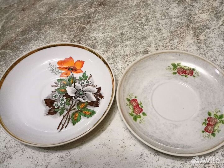 Чашки,блюдца,чайники.Дулева.Вербилка