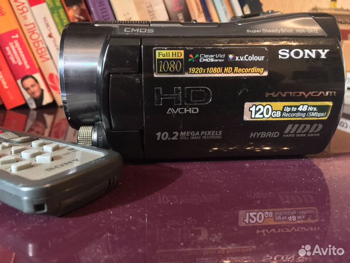 Видеокамера Sony HDR -SR12E. HDD 120гб