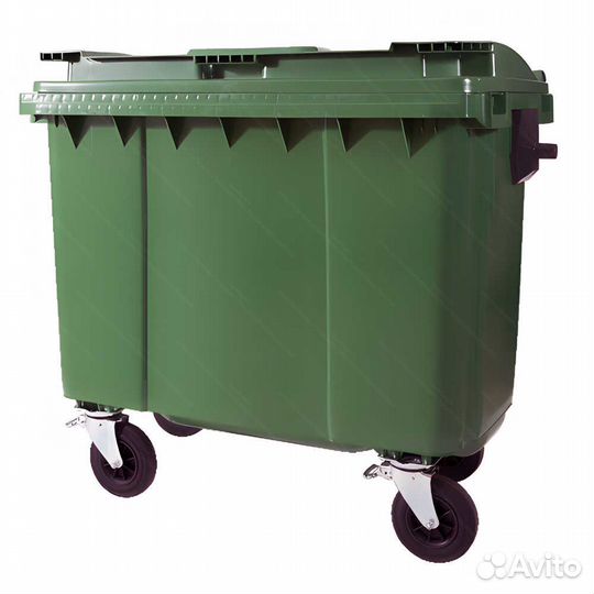 Бак пластиковый мусорный 770л-3668