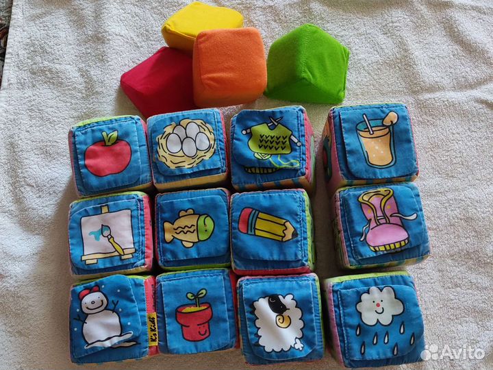 Мягкие кубики