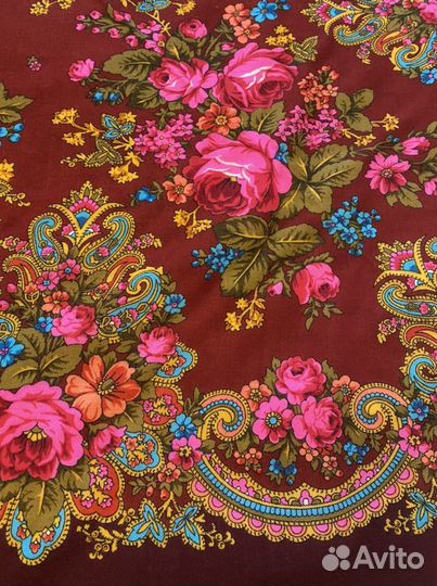 Павлопосадский платок 120/120