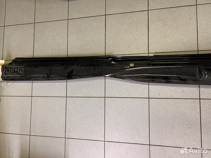 Накладки на пороги ваз 2109