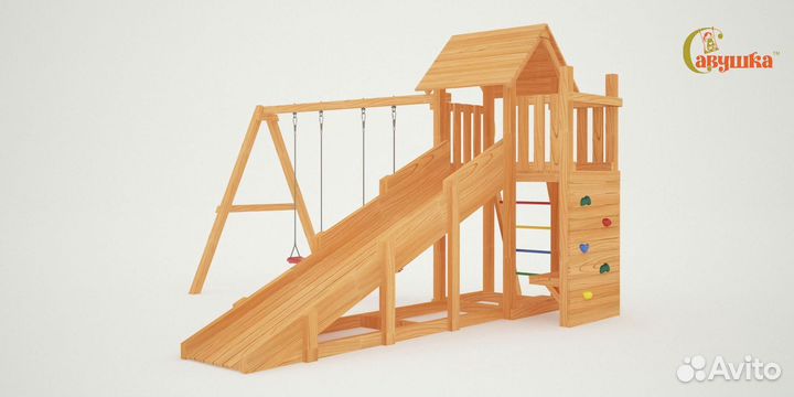 Новый детский спортивный комплекс для дачи