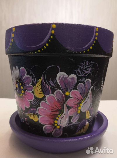 Кашпо горшок для цветов