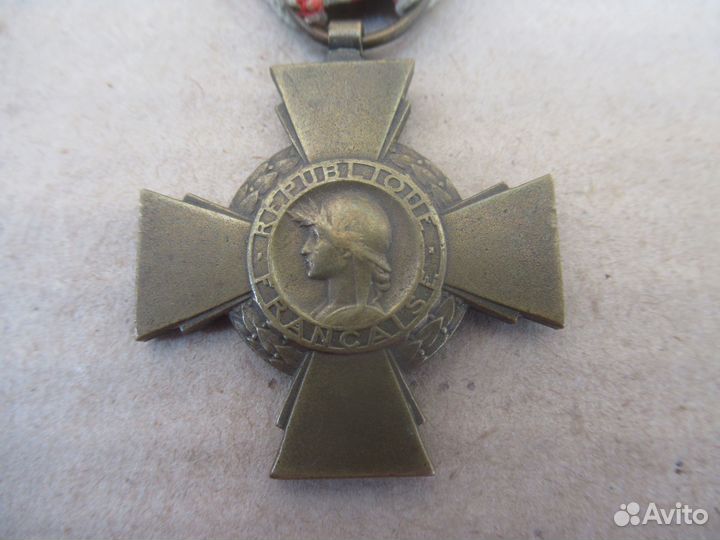 Крест бойца. Франция. пмв