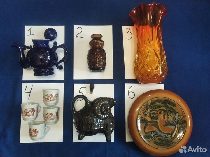 Посуда и Вазы СССР