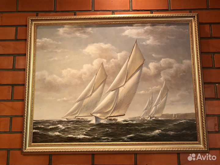 Картина маслом на холсте большая