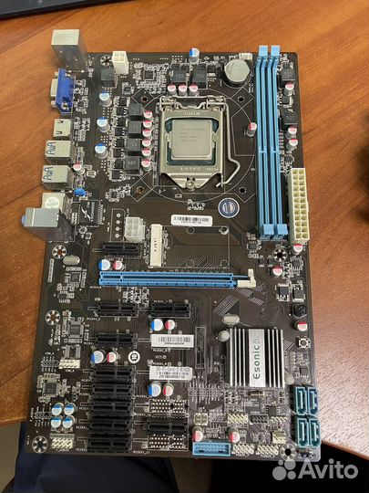 Еsоniс В250-bтc. LGA 1151. RAM. CPU. Fan