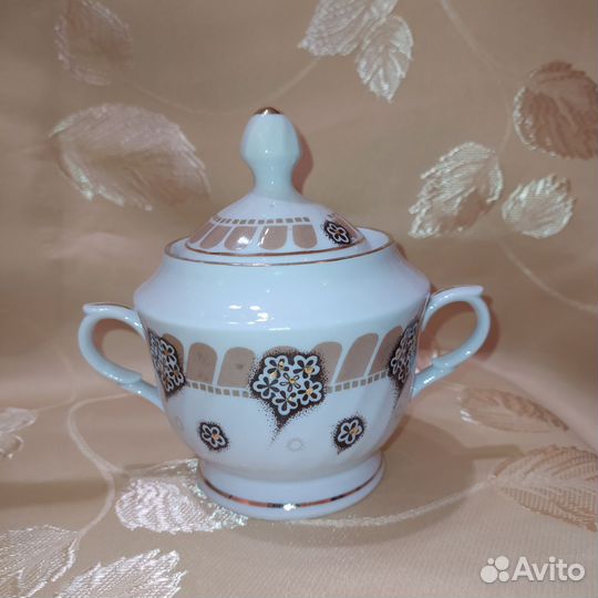 Кофейник и сахарница Рижский завод Чашка Барановка