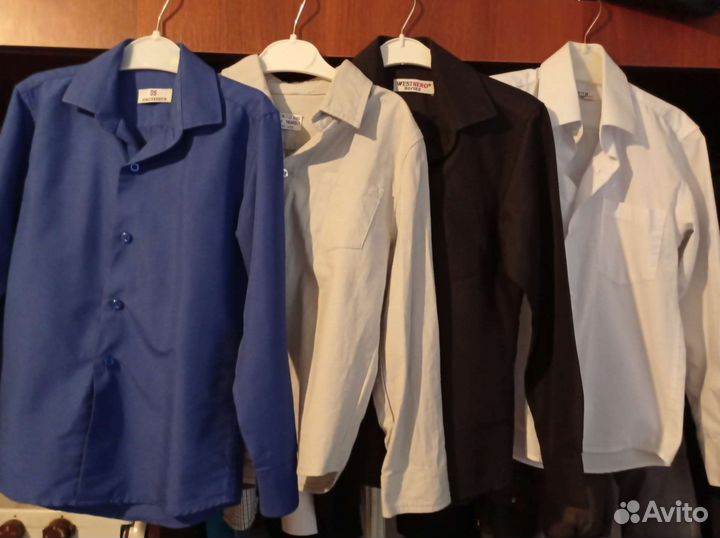 Рубашки школьные для мальчика р 122