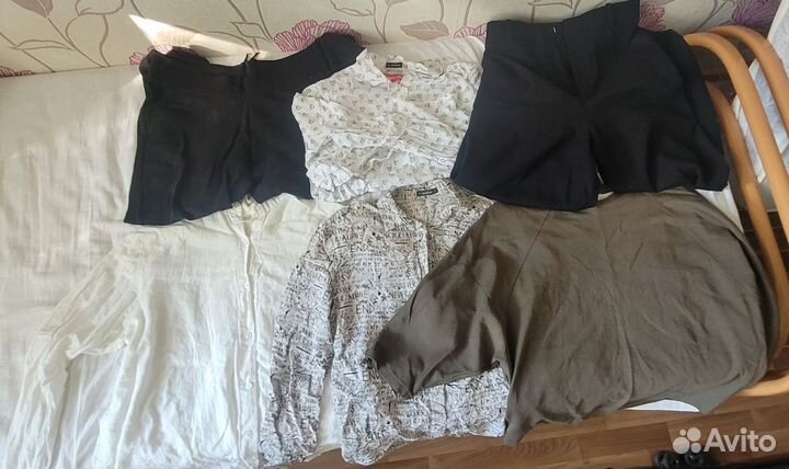 Вещи женские 44-46 размера+чемоданы